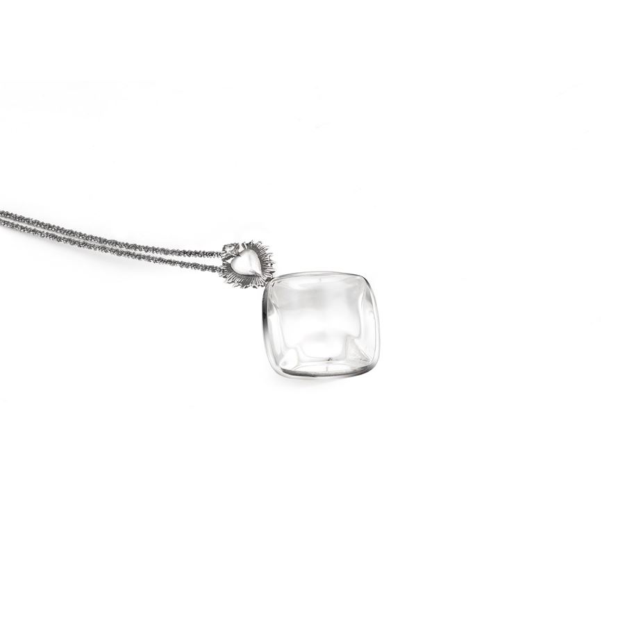 'Sacred heart' pendant CUORE SACRO | CD QUADR CDRARG